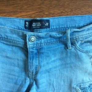 Hollister Shorts - 15 Hollister Denim Short Shorts, Distressed Hollister Shorts - 15 Hollister Denim Short Shorts, Distressed